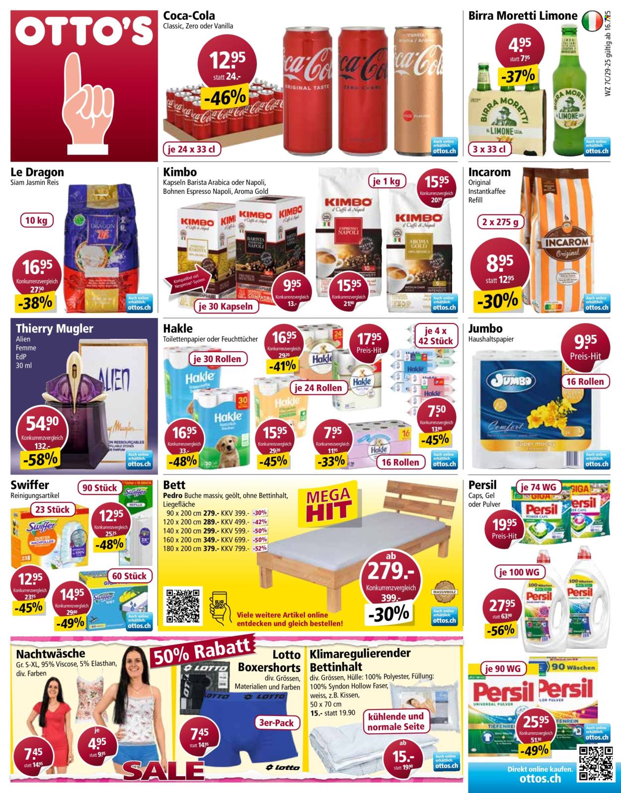 Volantino Otto's - 16.7.2025 - 22.7.2025. Pagina 1. Pagina 1