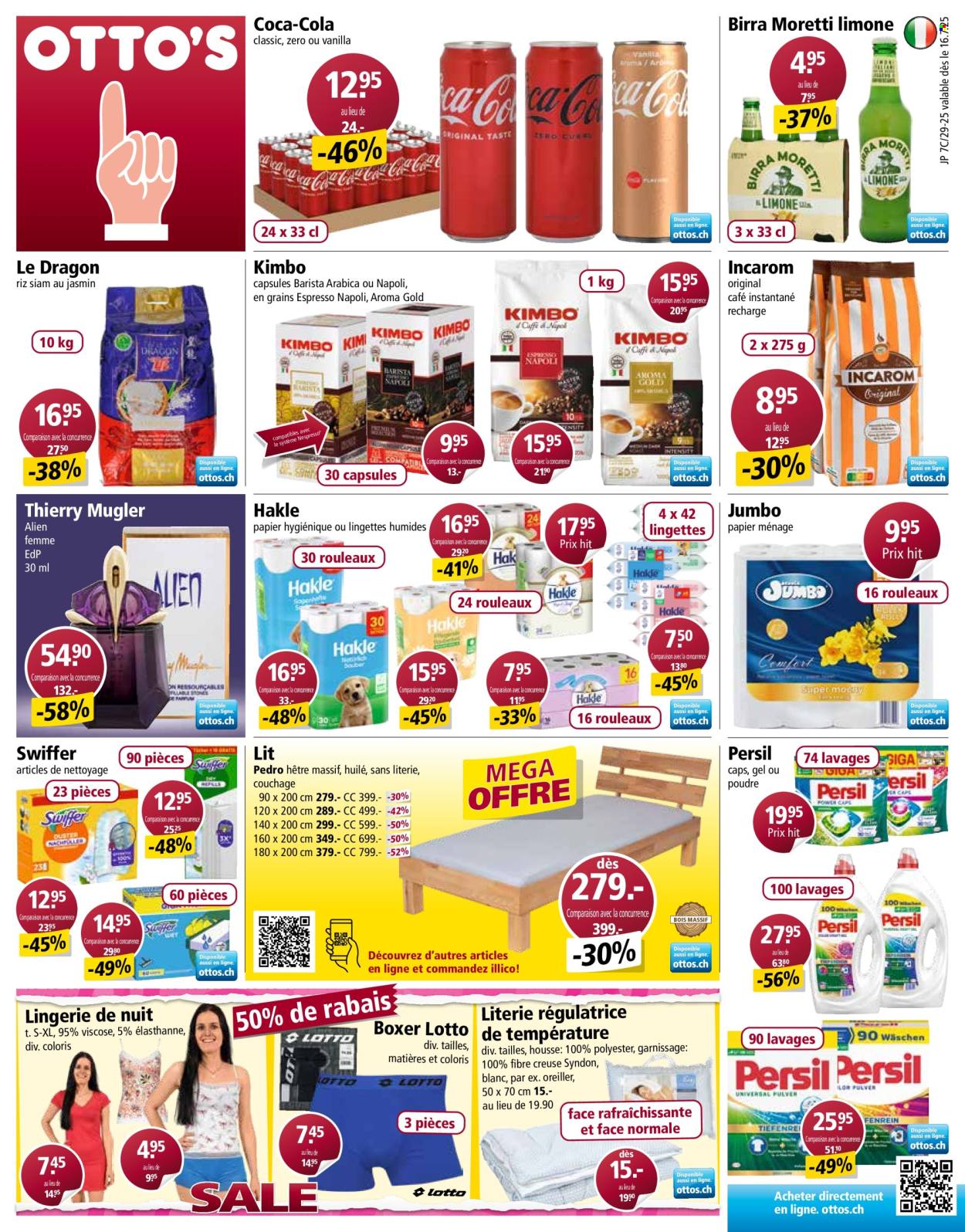Volantino Otto's - 16.7.2025 - 22.7.2025. Pagina 1. Pagina 1