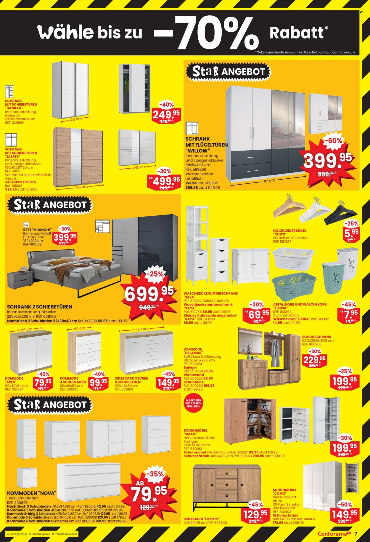 Volantino Conforama - 9.7.2025 - 22.7.2025. Pagina 7. Pagina 7