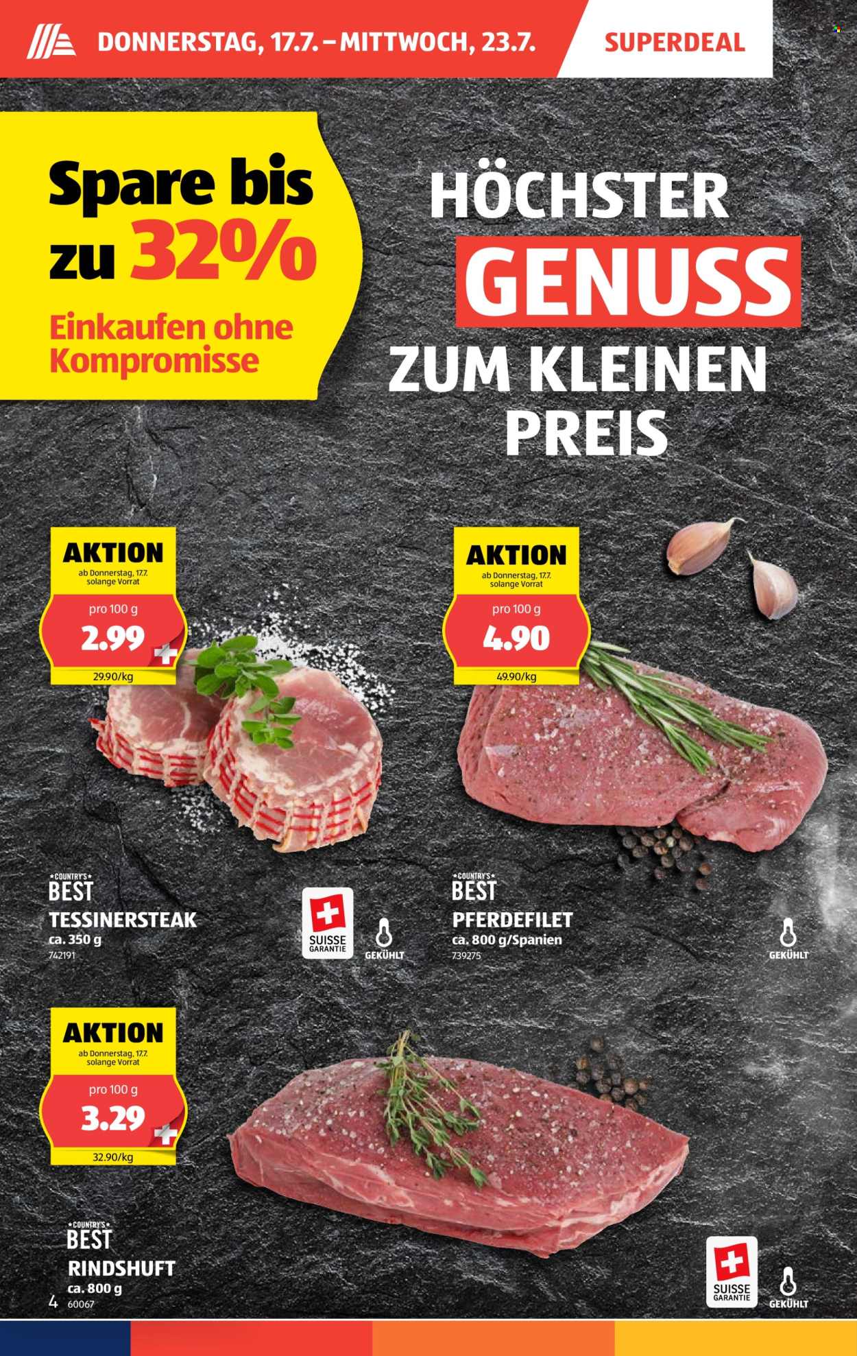 Volantino Aldi - 17.7.2025 - 23.7.2025. Pagina 4. Pagina 4
