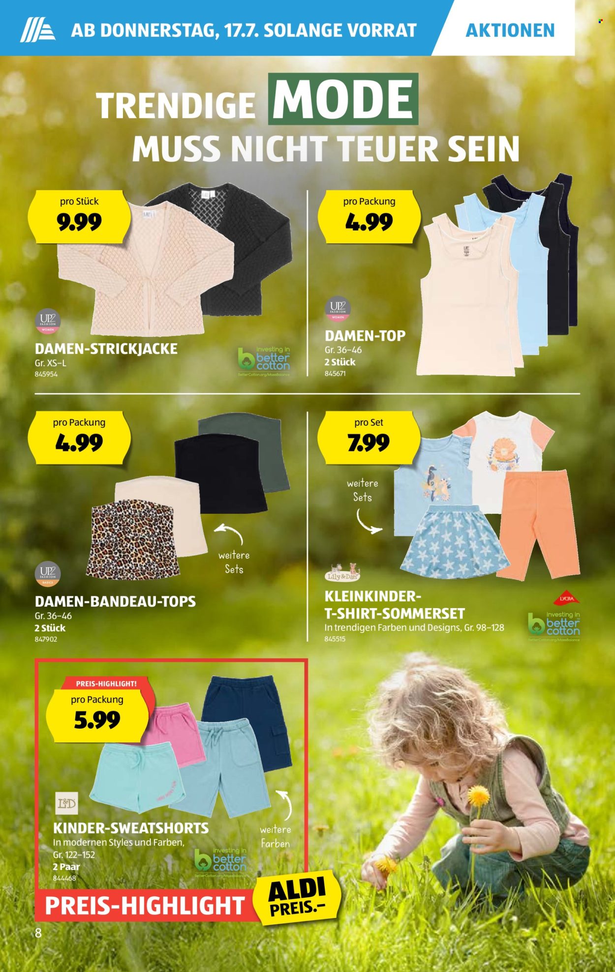 Volantino Aldi - 17.7.2025 - 23.7.2025. Pagina 8. Pagina 8