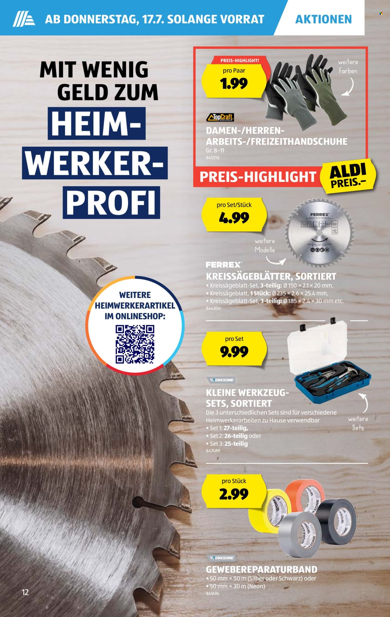 Volantino Aldi - 17.7.2025 - 23.7.2025. Pagina 12. Pagina 12