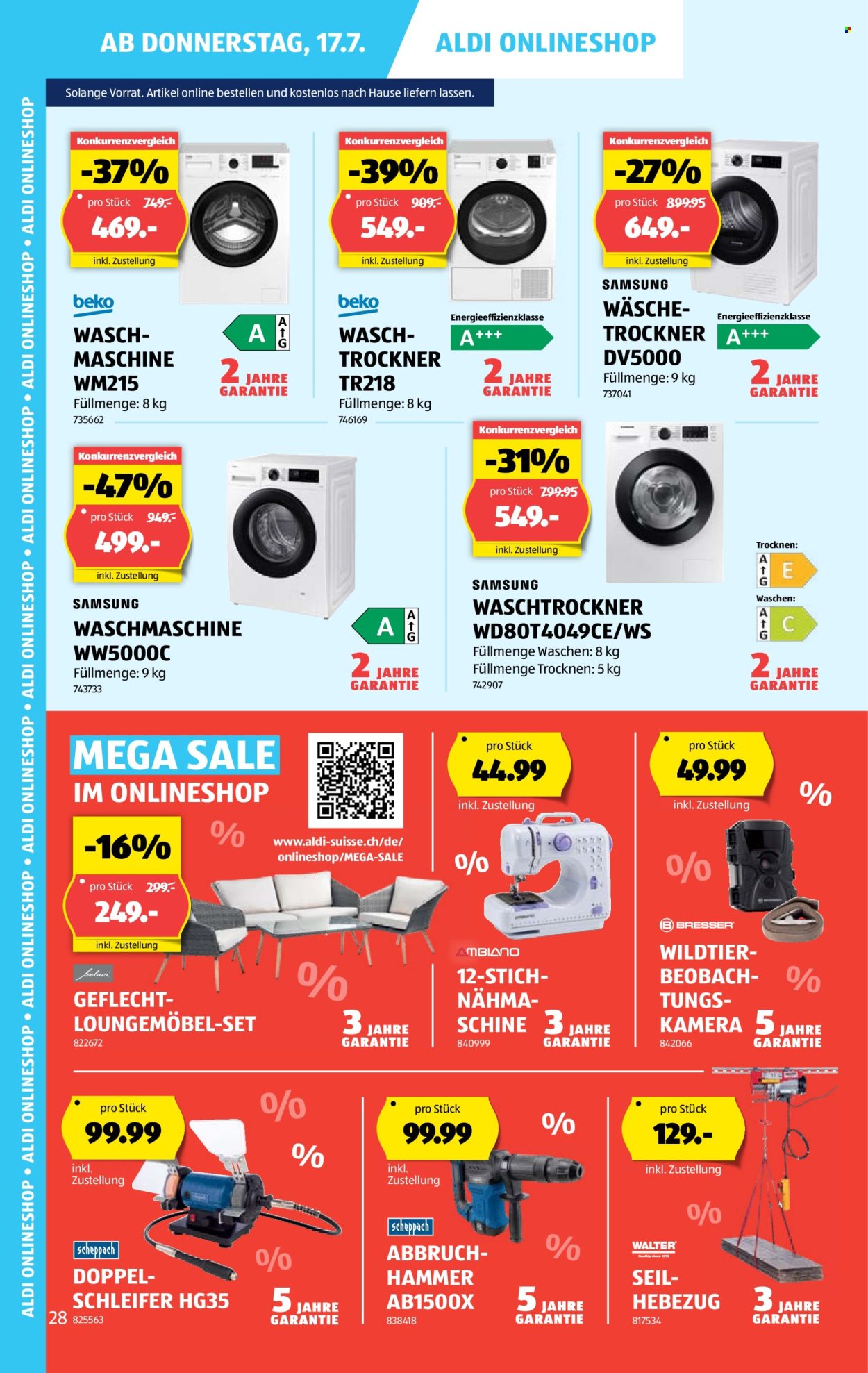 Volantino Aldi - 17.7.2025 - 23.7.2025. Pagina 28. Pagina 28