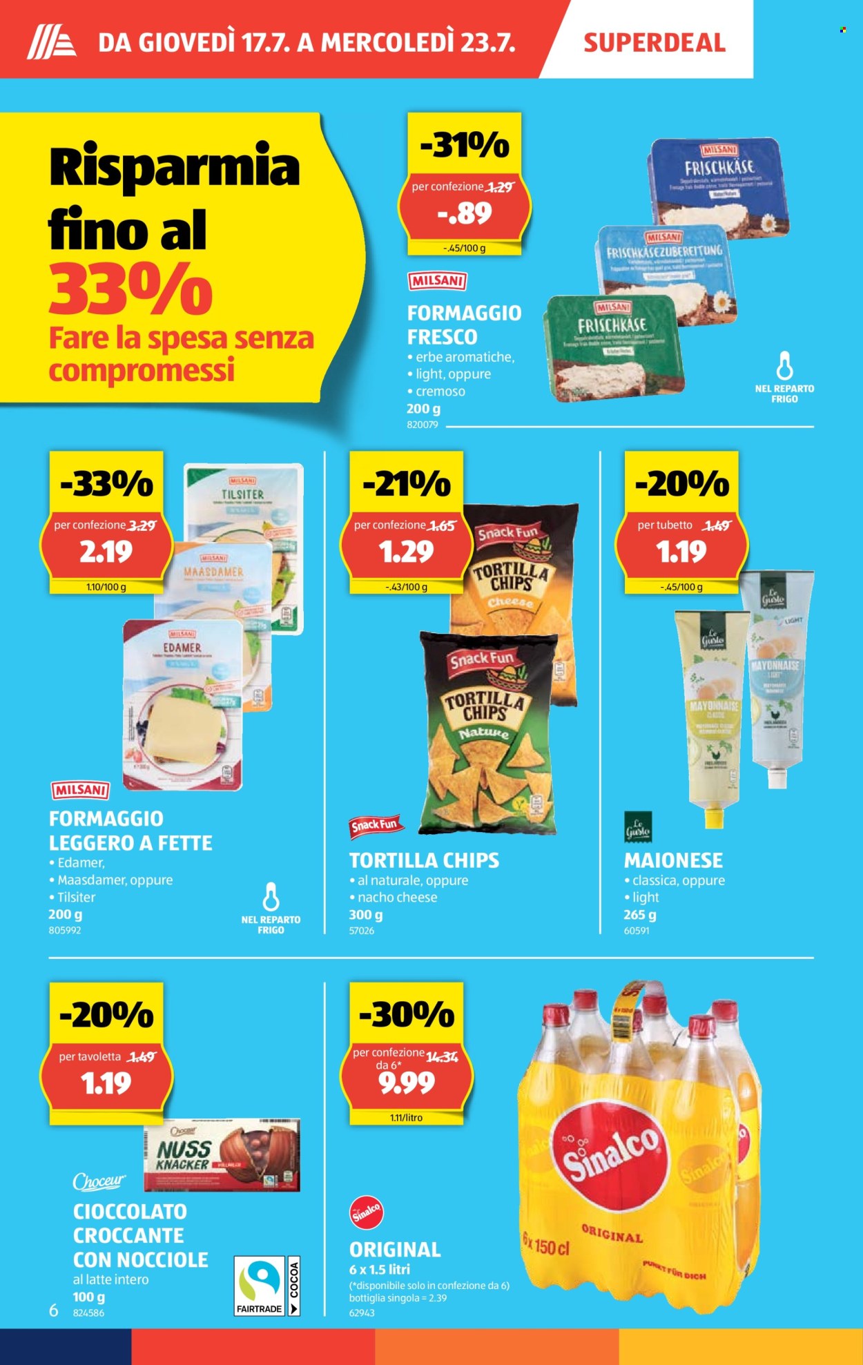 Volantino Aldi - 17.7.2025 - 23.7.2025. Pagina 6. Pagina 6