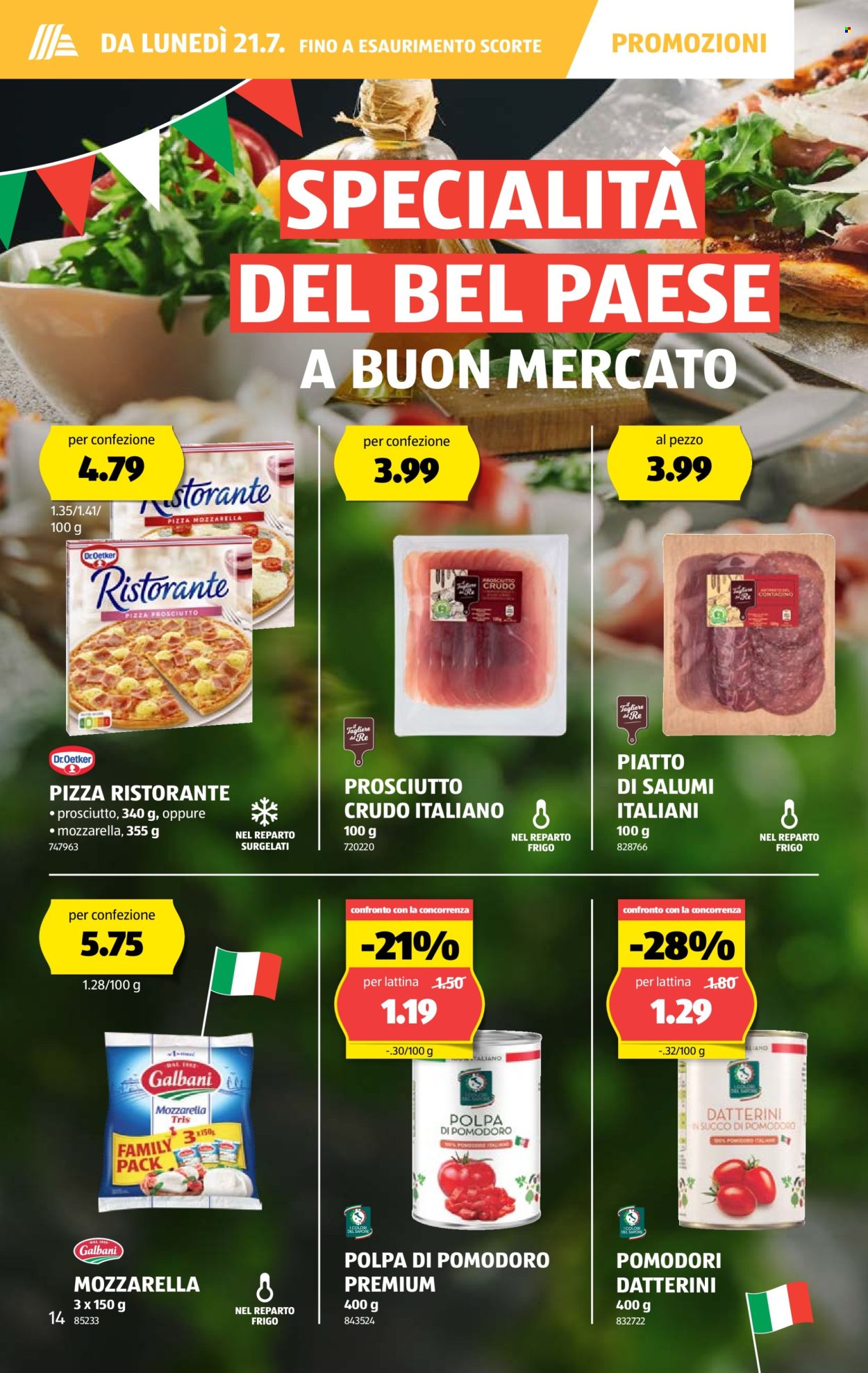 Volantino Aldi - 17.7.2025 - 23.7.2025. Pagina 14. Pagina 14