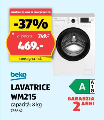 LAVATRICE WM215