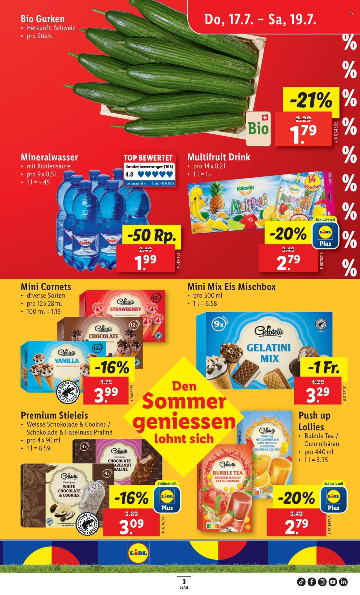 Volantino Lidl - 17.7.2025 - 23.7.2025. Pagina 3. Pagina 3