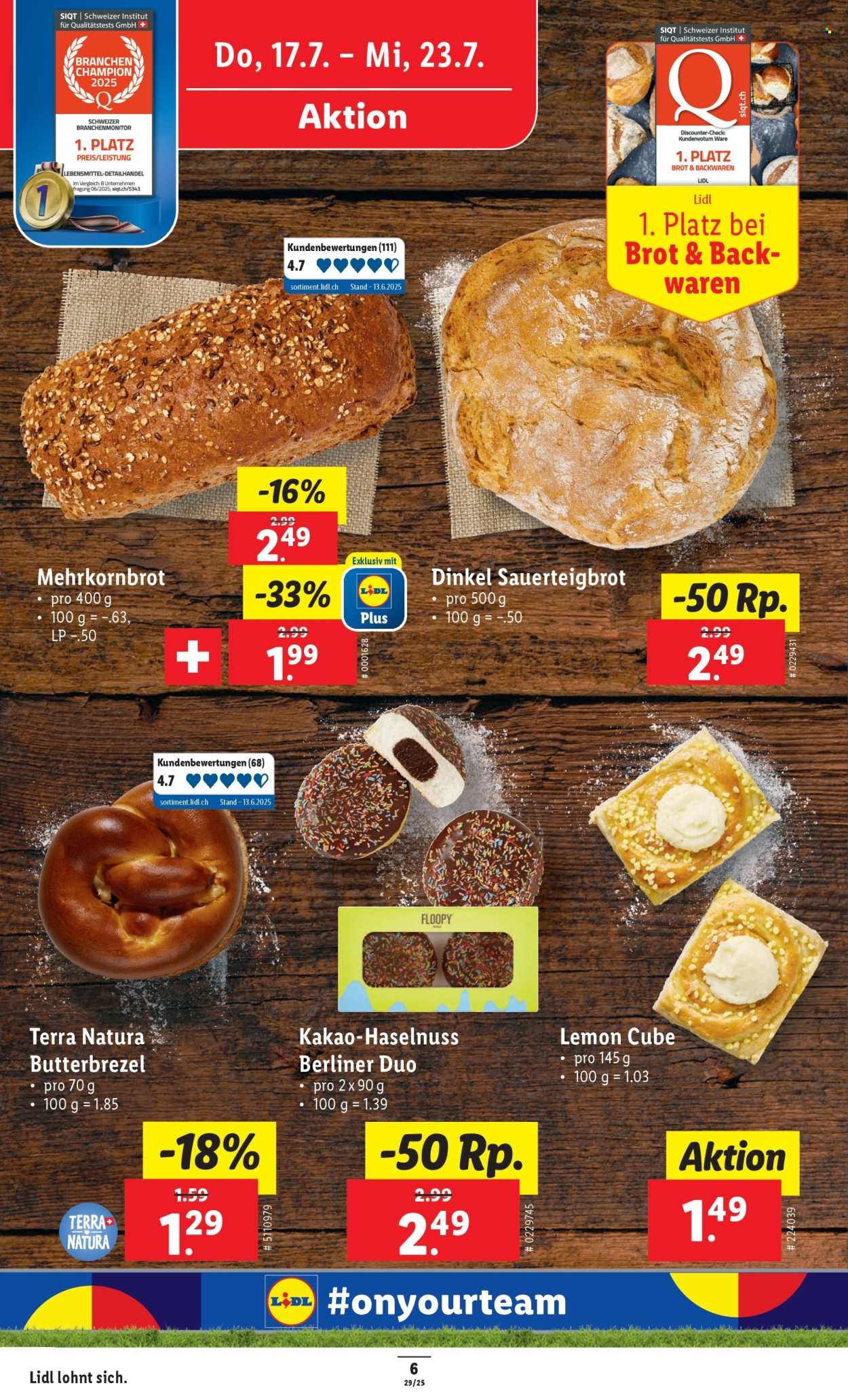 Volantino Lidl - 17.7.2025 - 23.7.2025. Pagina 6. Pagina 6