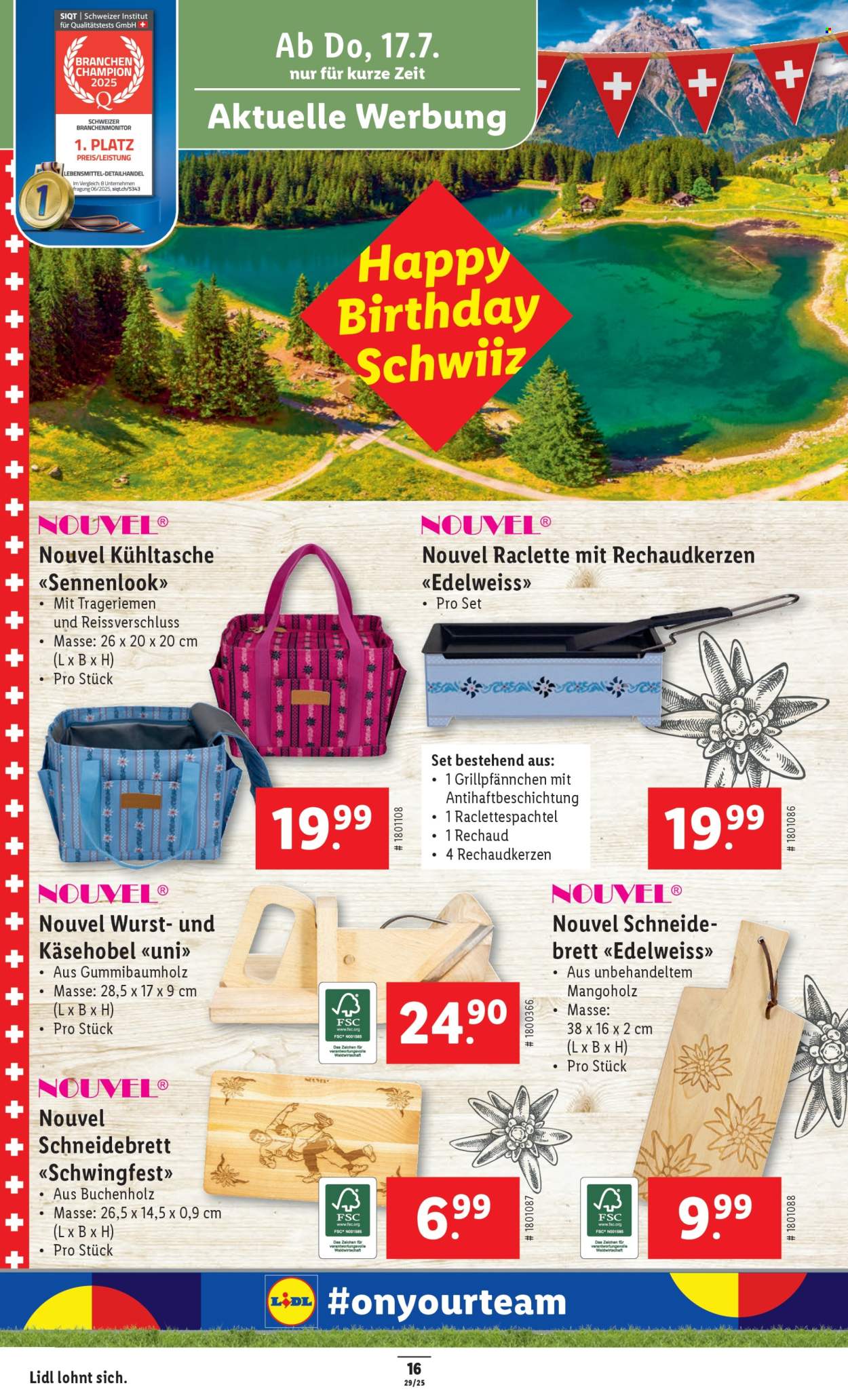 Volantino Lidl - 17.7.2025 - 23.7.2025. Pagina 18. Pagina 18