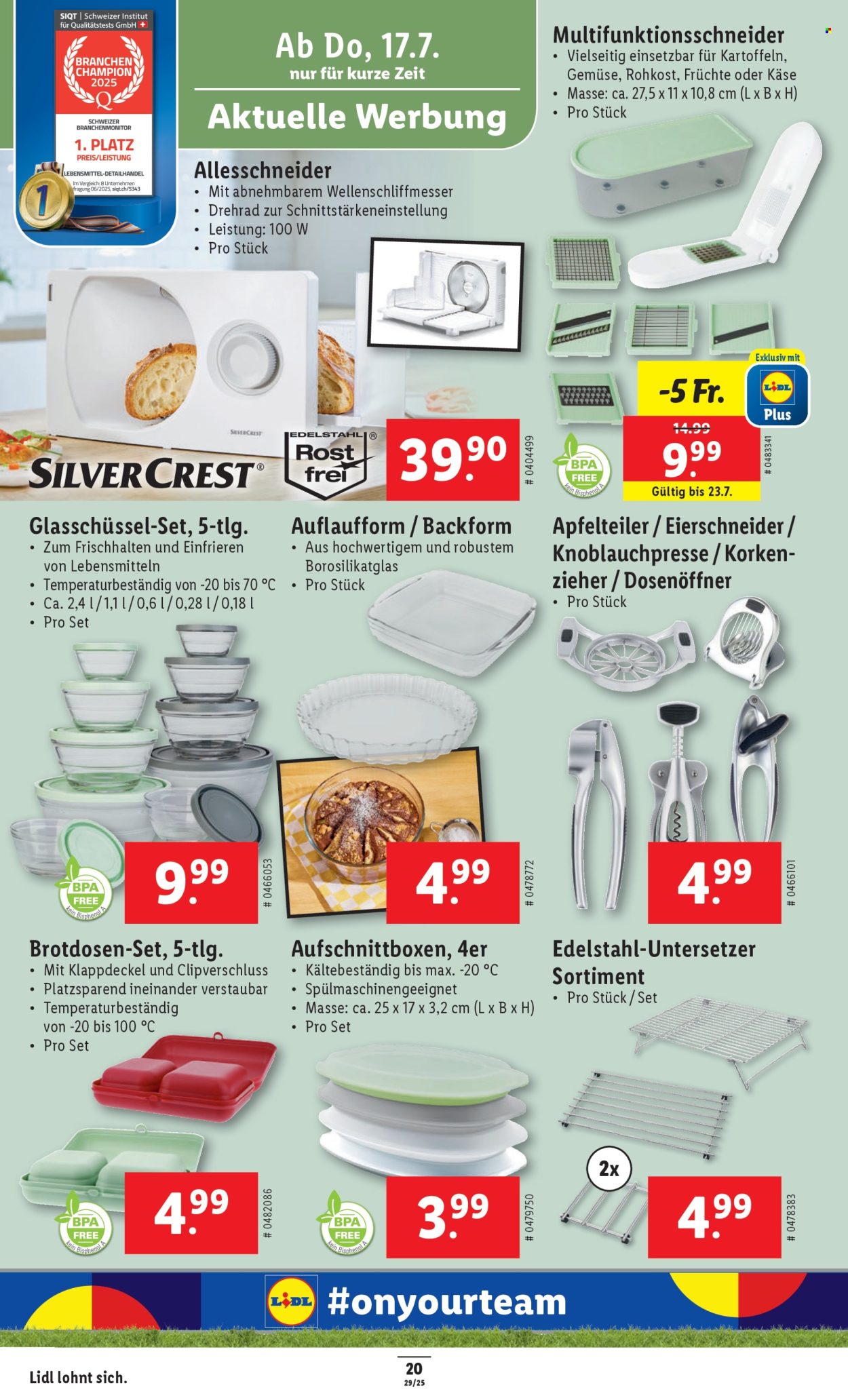 Volantino Lidl - 17.7.2025 - 23.7.2025. Pagina 22. Pagina 22