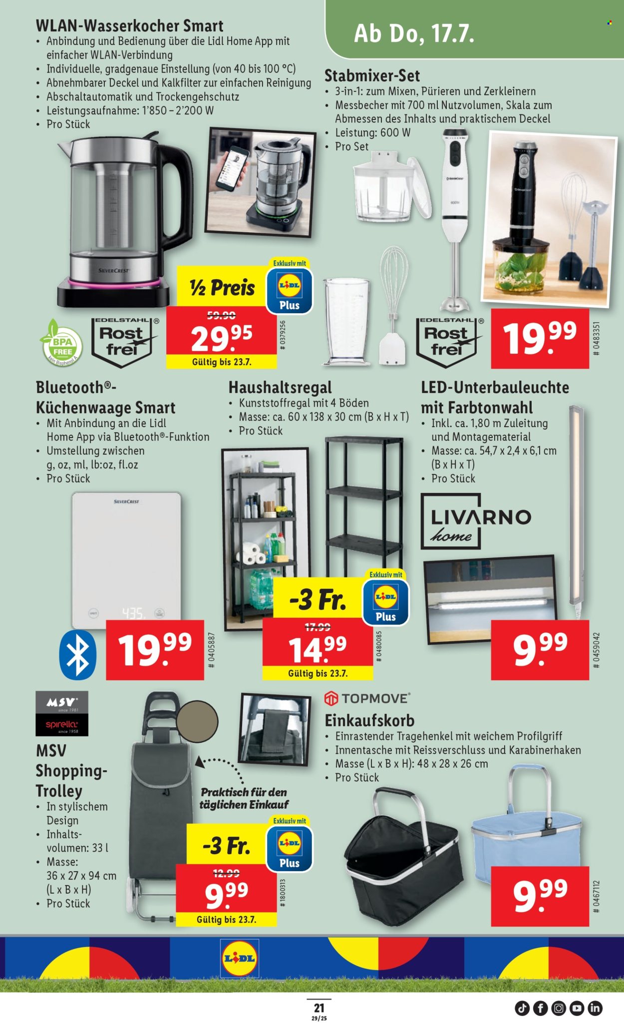 Volantino Lidl - 17.7.2025 - 23.7.2025. Pagina 23. Pagina 23