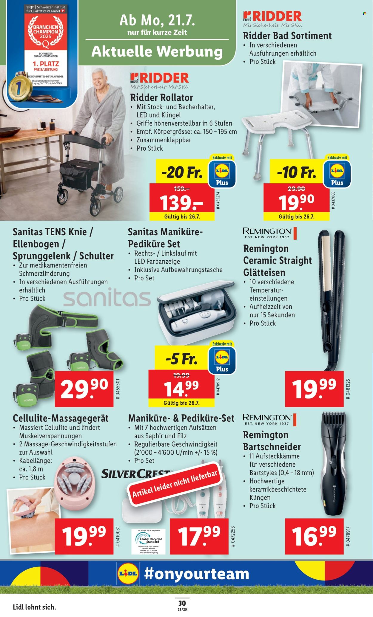 Volantino Lidl - 17.7.2025 - 23.7.2025. Pagina 32. Pagina 32