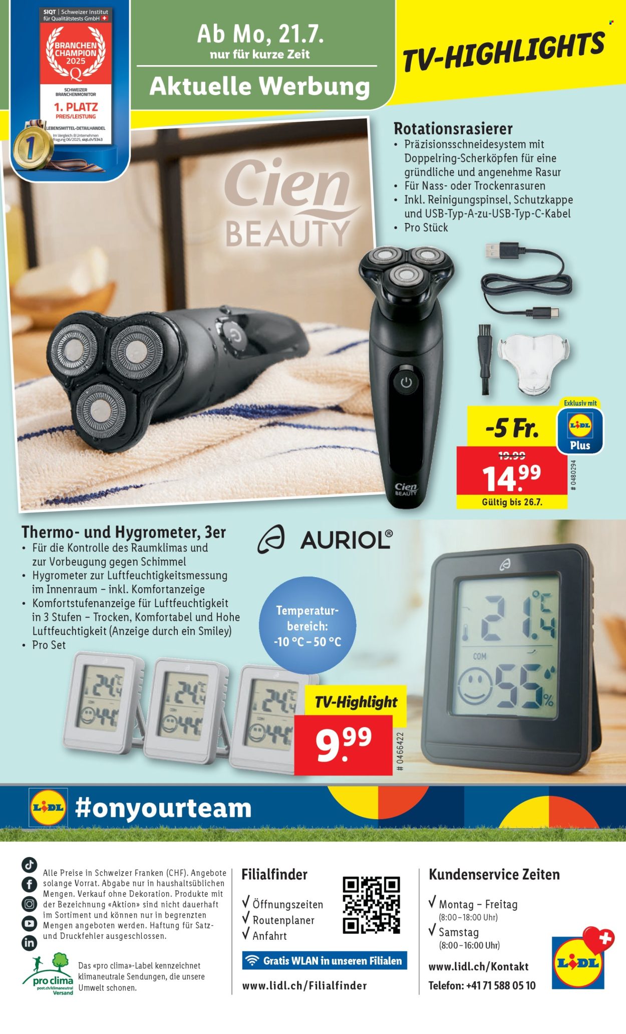 Volantino Lidl - 17.7.2025 - 23.7.2025. Pagina 34. Pagina 34