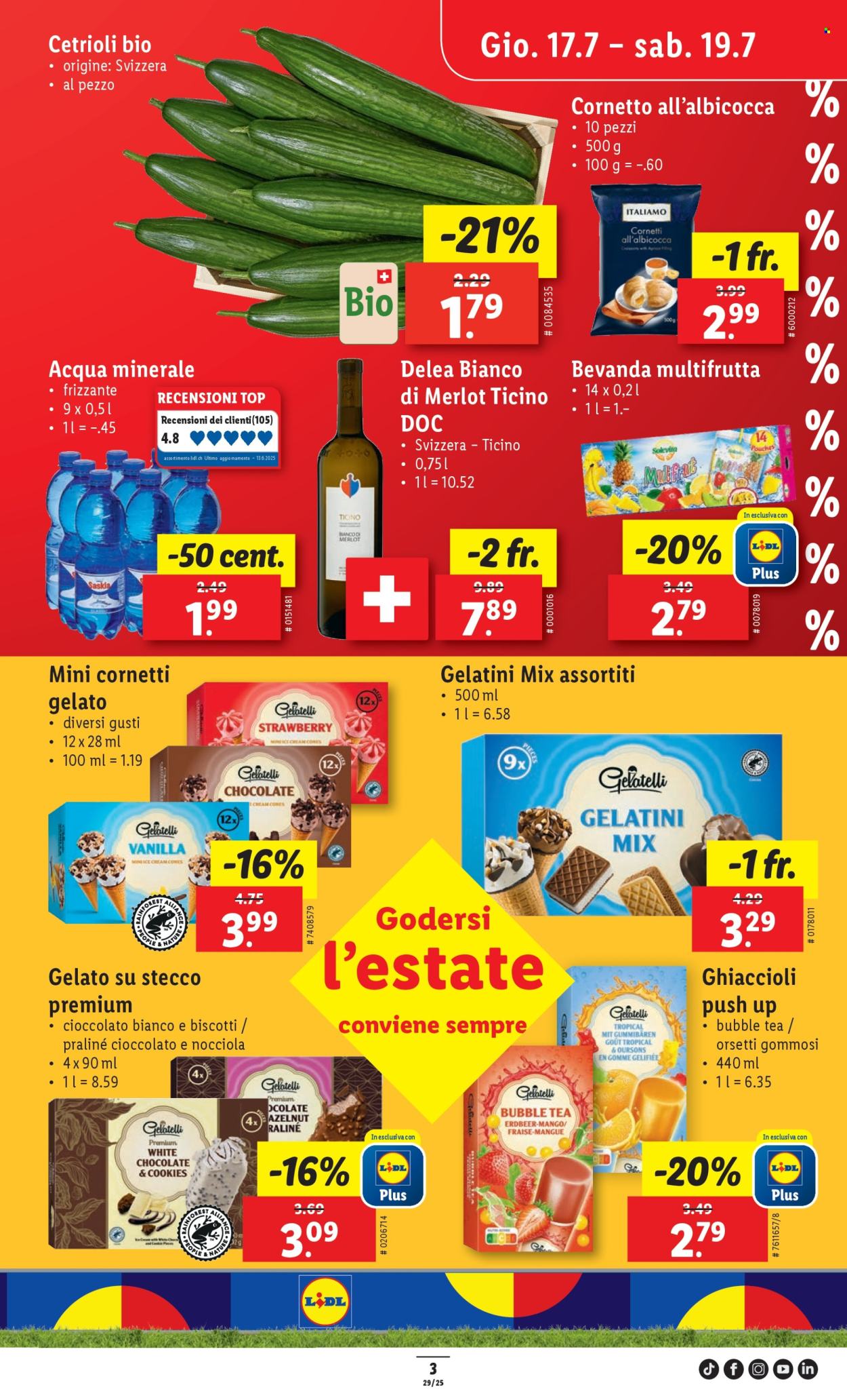 Volantino Lidl - 17.7.2025 - 23.7.2025. Pagina 3. Pagina 3
