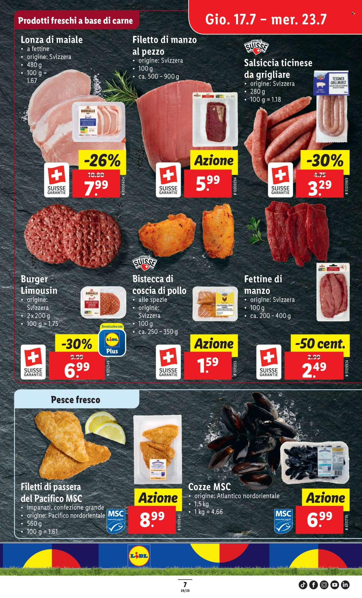 Volantino Lidl - 17.7.2025 - 23.7.2025. Pagina 7. Pagina 7