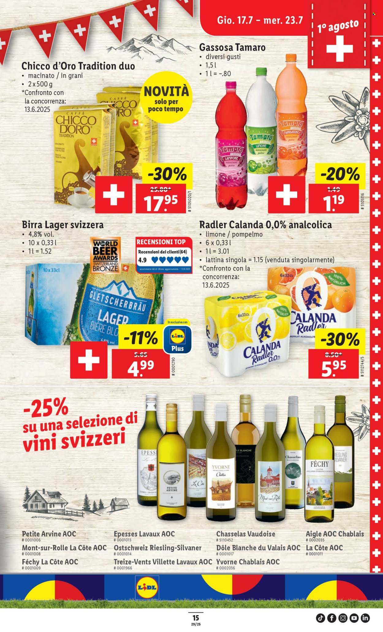 Volantino Lidl - 17.7.2025 - 23.7.2025. Pagina 17. Pagina 17