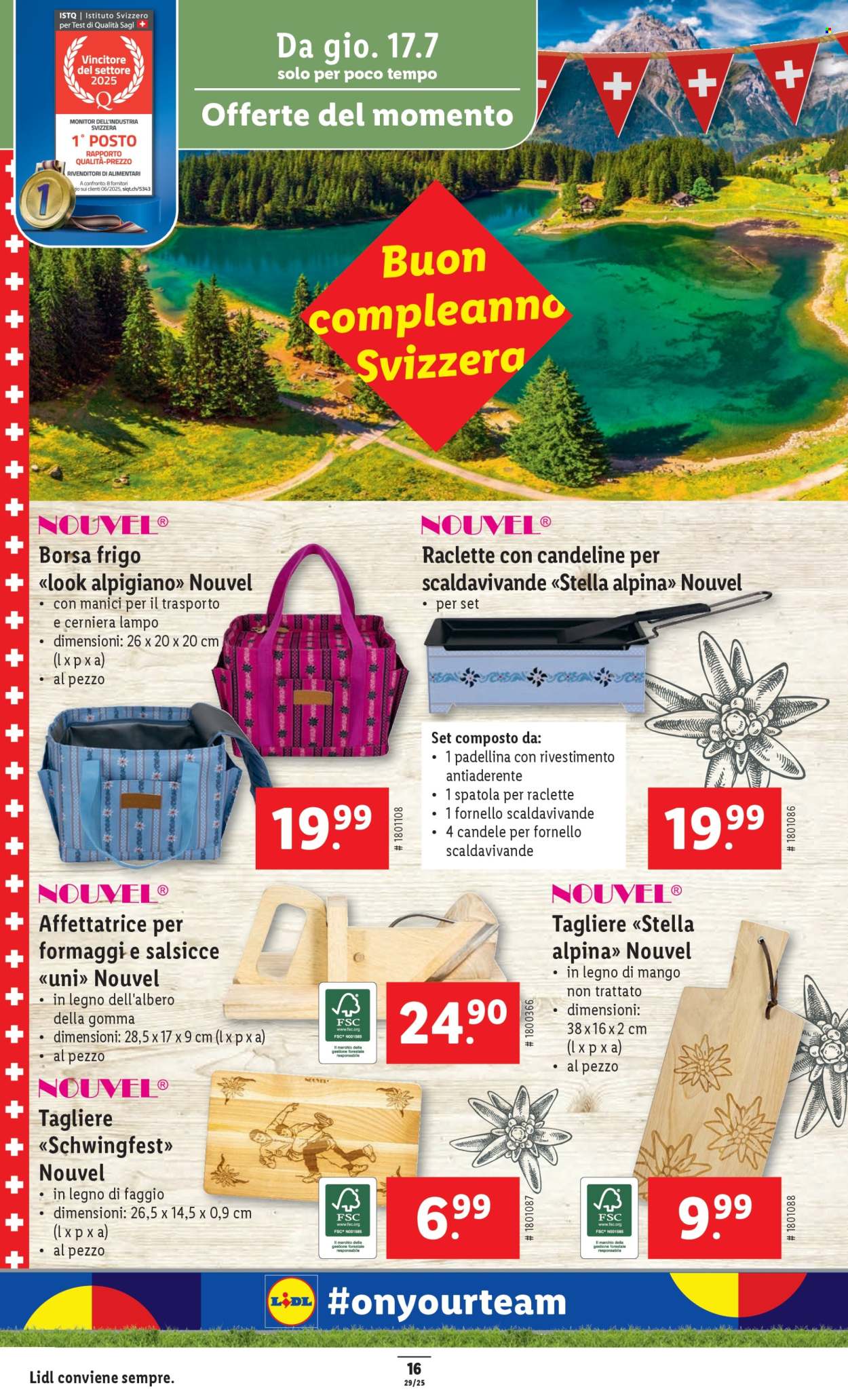 Volantino Lidl - 17.7.2025 - 23.7.2025. Pagina 18. Pagina 18