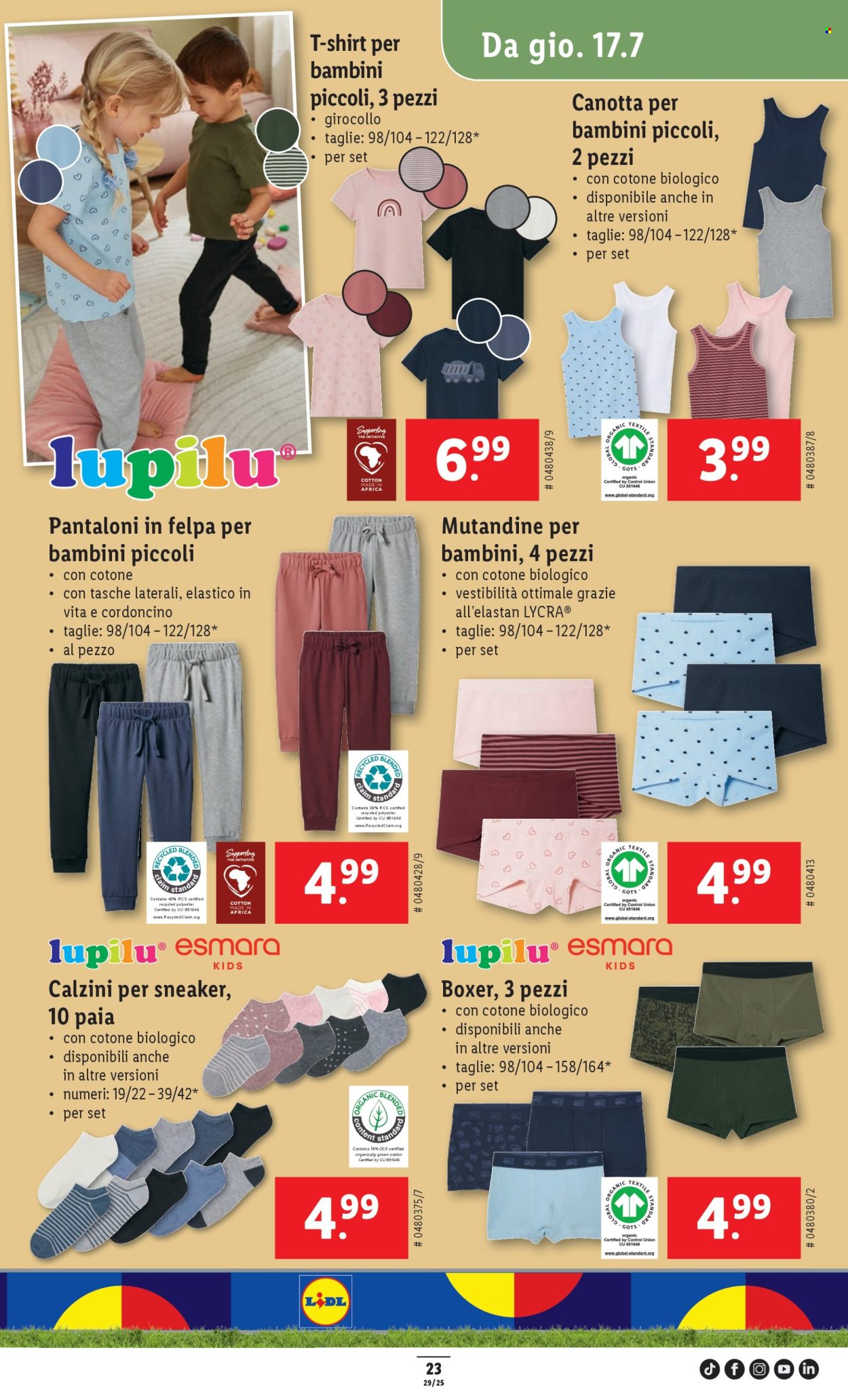 Volantino Lidl - 17.7.2025 - 23.7.2025. Pagina 25. Pagina 25