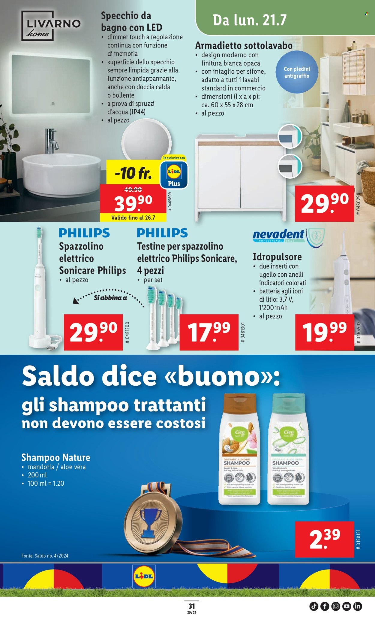 Volantino Lidl - 17.7.2025 - 23.7.2025. Pagina 33. Pagina 33