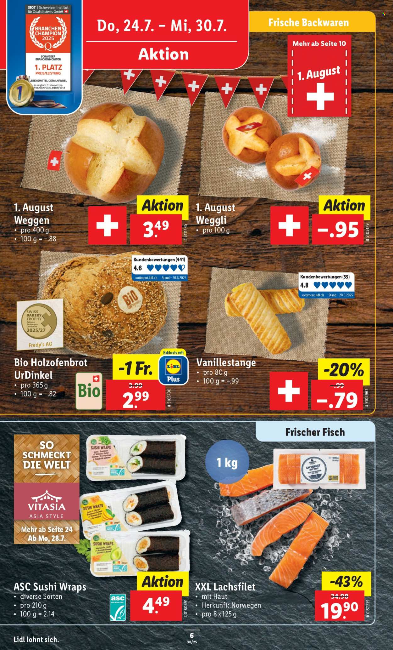 Volantino Lidl - 24.7.2025 - 30.7.2025. Pagina 6. Pagina 6