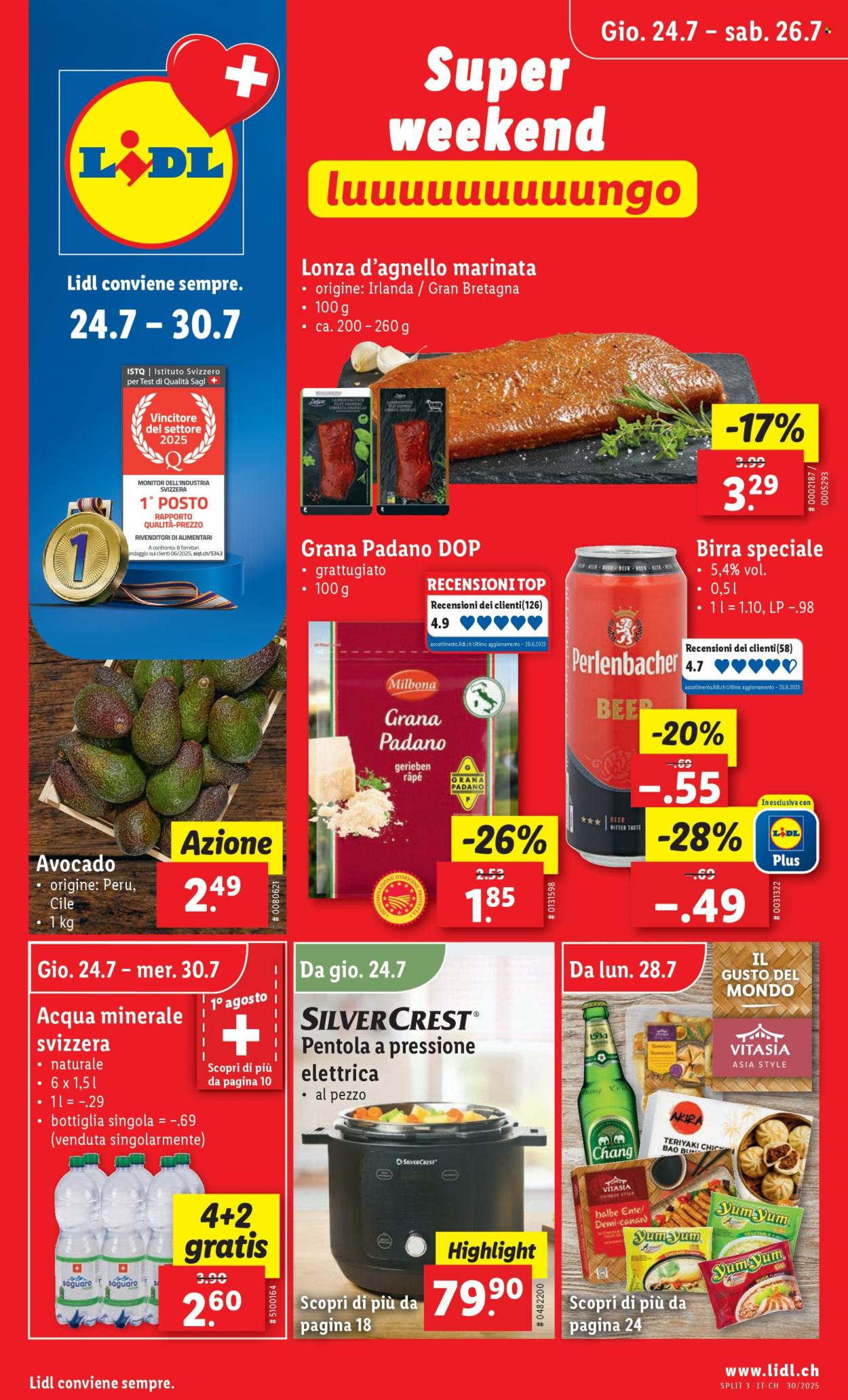 Volantino Lidl - 24.7.2025 - 30.7.2025. Pagina 1. Pagina 1