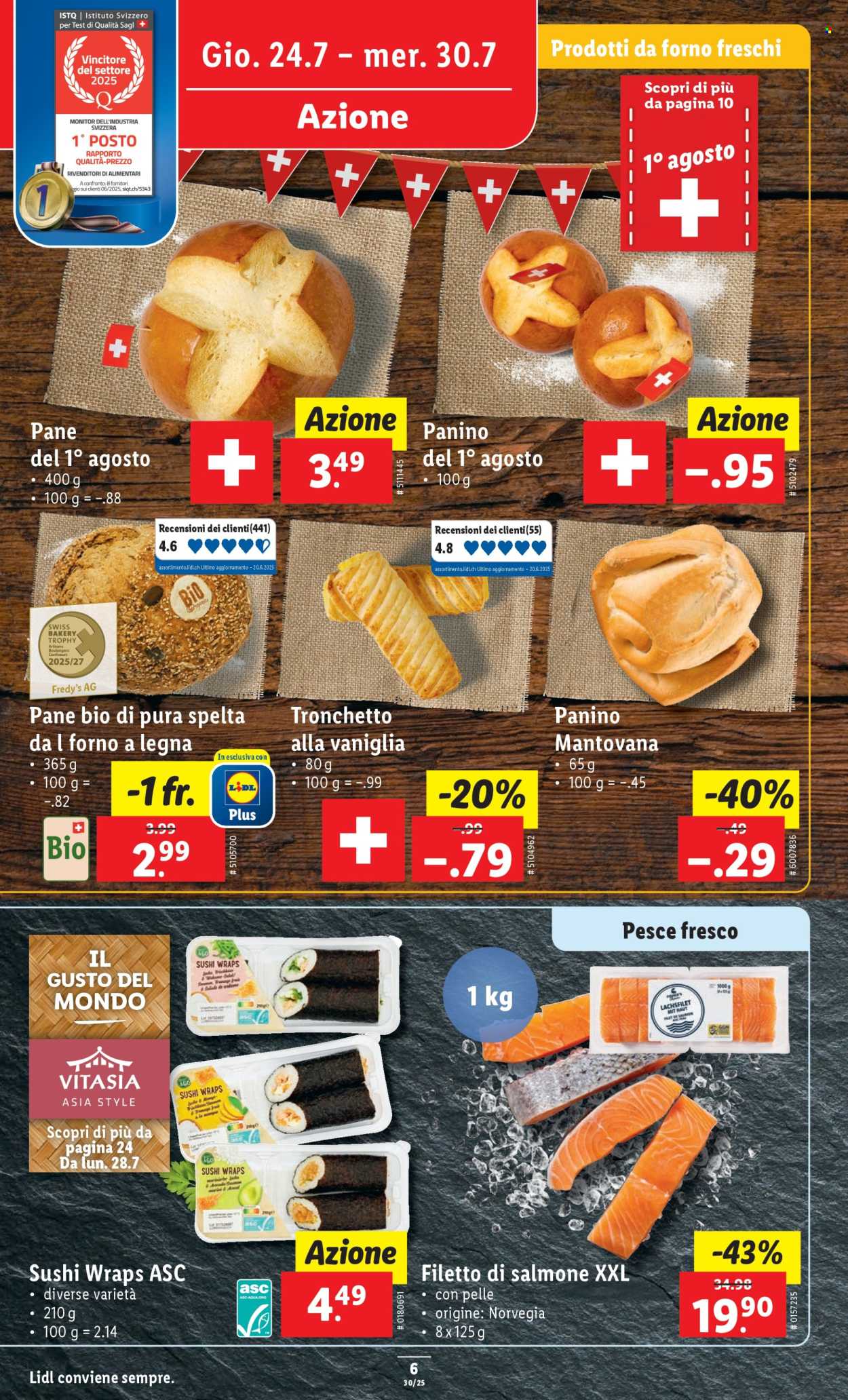 Volantino Lidl - 24.7.2025 - 30.7.2025. Pagina 6. Pagina 6