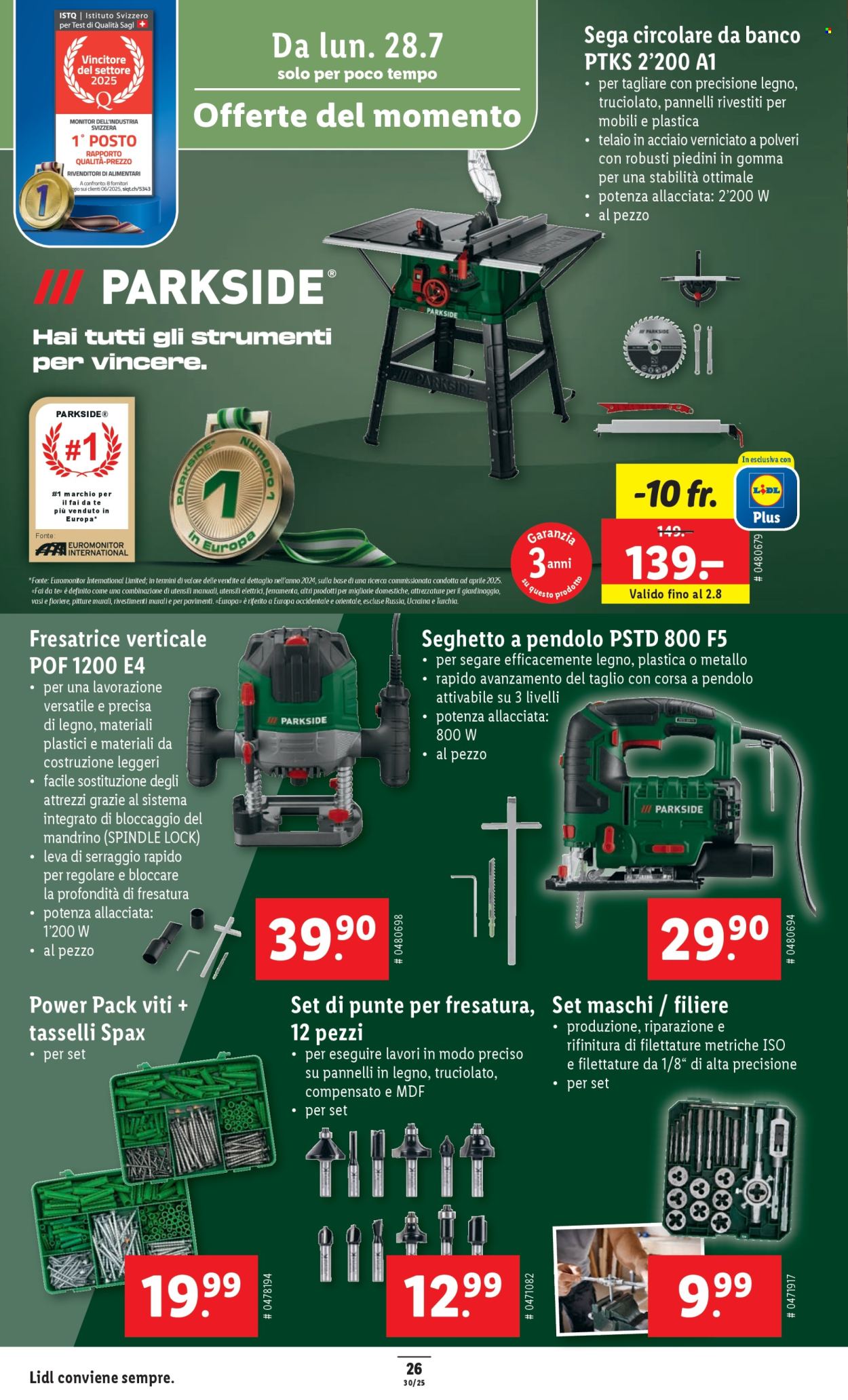 Volantino Lidl - 24.7.2025 - 30.7.2025. Pagina 28. Pagina 28