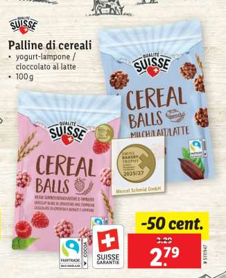 Palline di cereali
