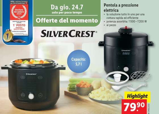 Pentola a pressione elettrica