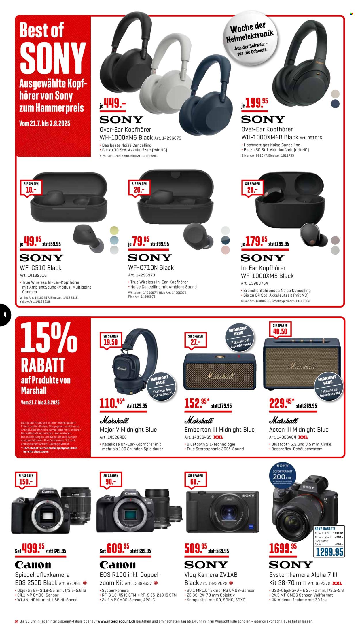 Volantino Interdiscount - 21.7.2025 - 3.8.2025. Pagina 4. Pagina 4