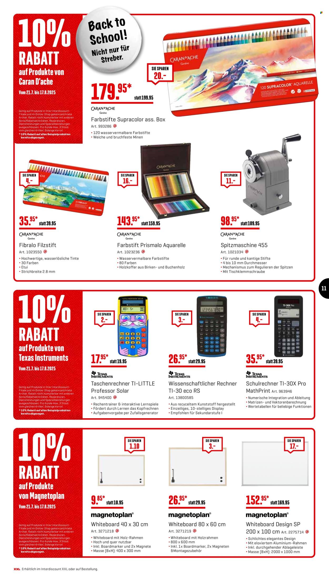Volantino Interdiscount - 21.7.2025 - 3.8.2025. Pagina 11. Pagina 11