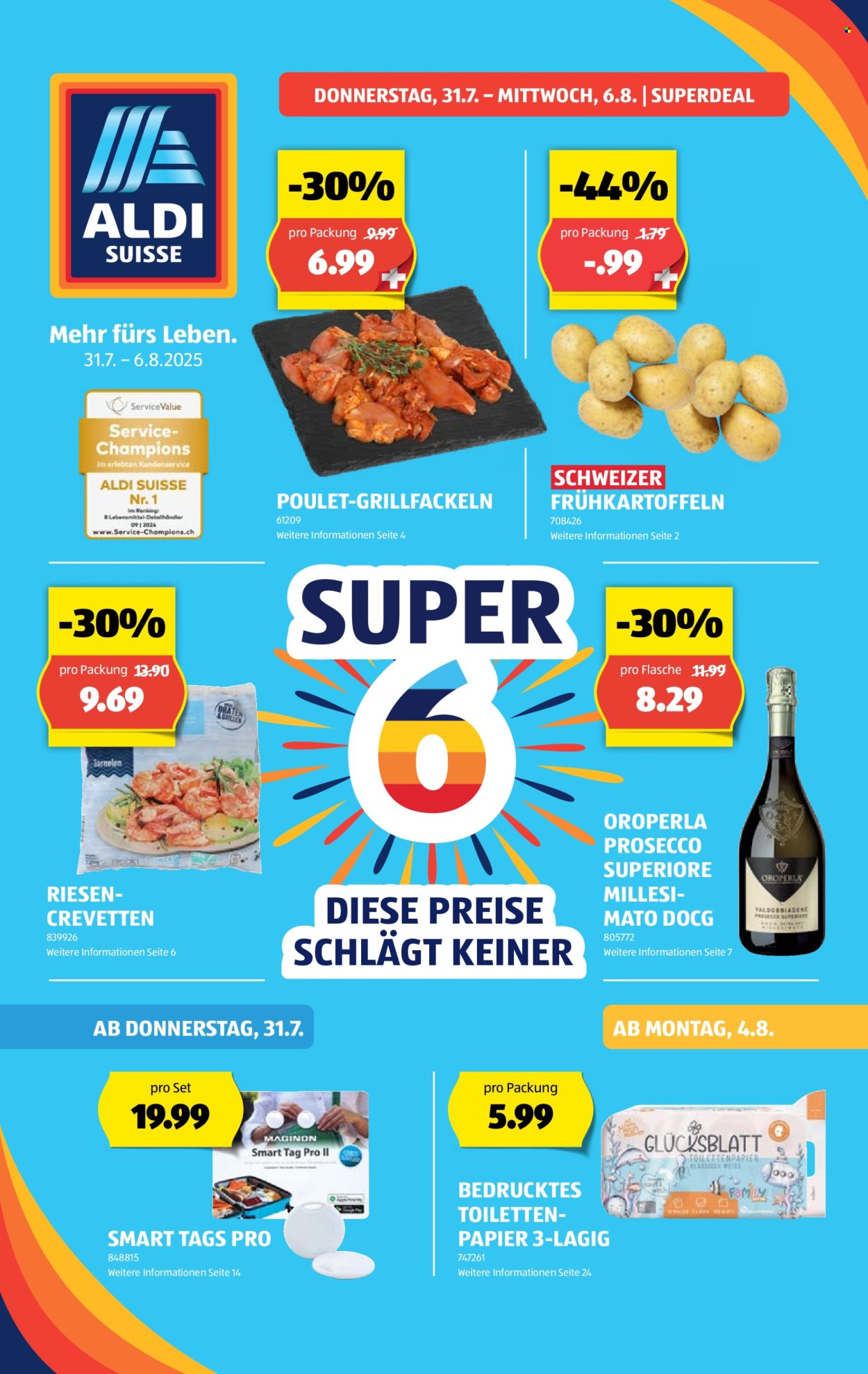 Volantino Aldi - 31.7.2025 - 6.8.2025. Pagina 1. Pagina 1
