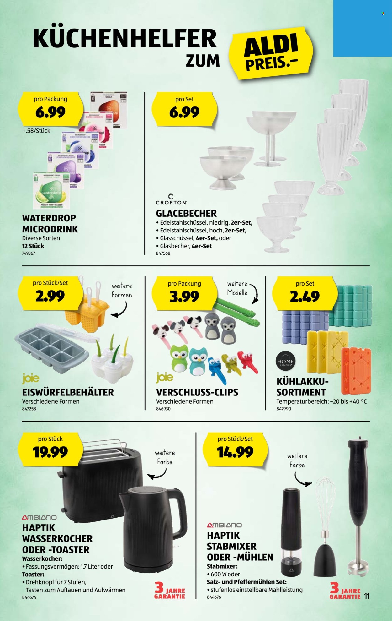 Volantino Aldi - 31.7.2025 - 6.8.2025. Pagina 11. Pagina 11