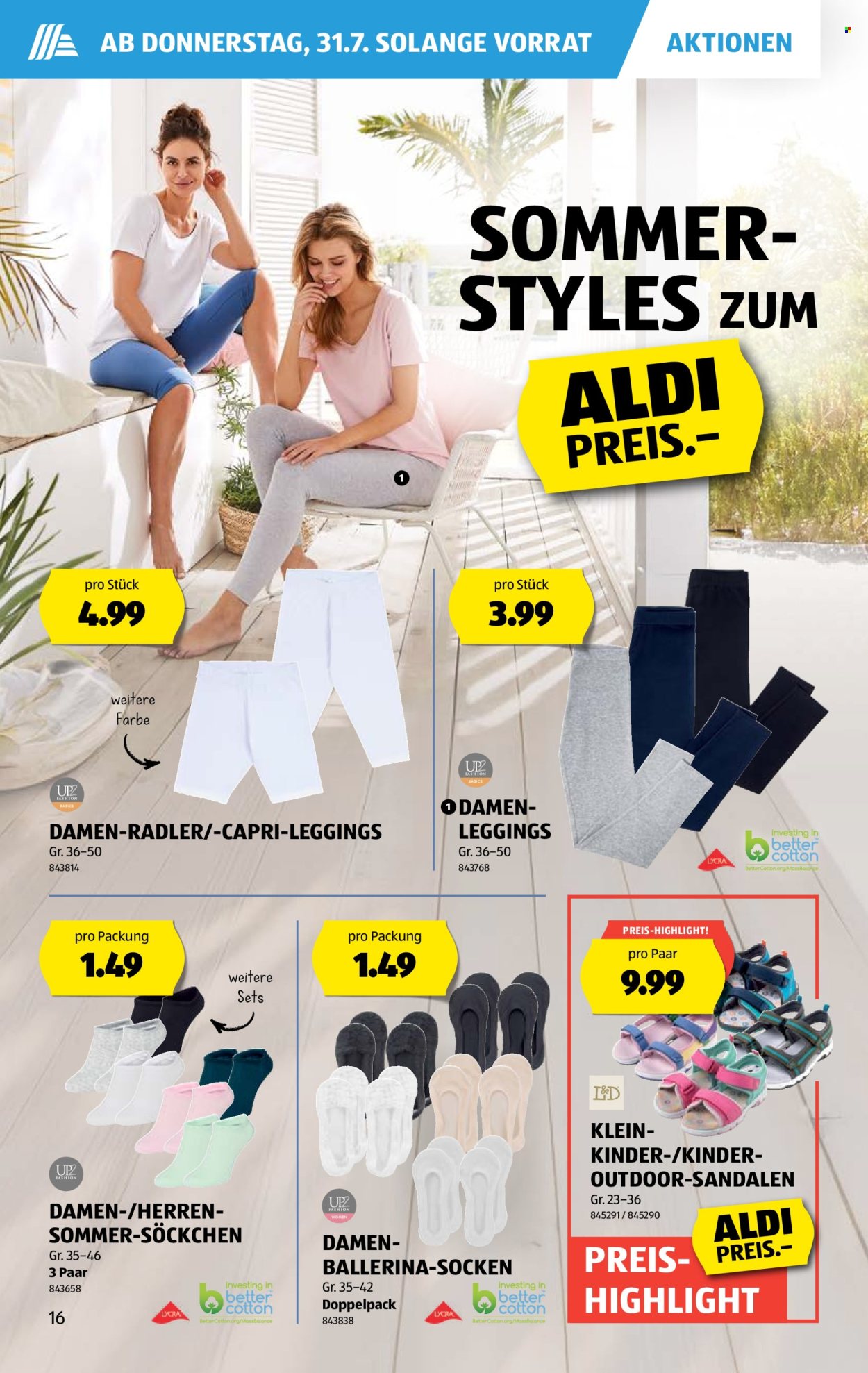 Volantino Aldi - 31.7.2025 - 6.8.2025. Pagina 16. Pagina 16