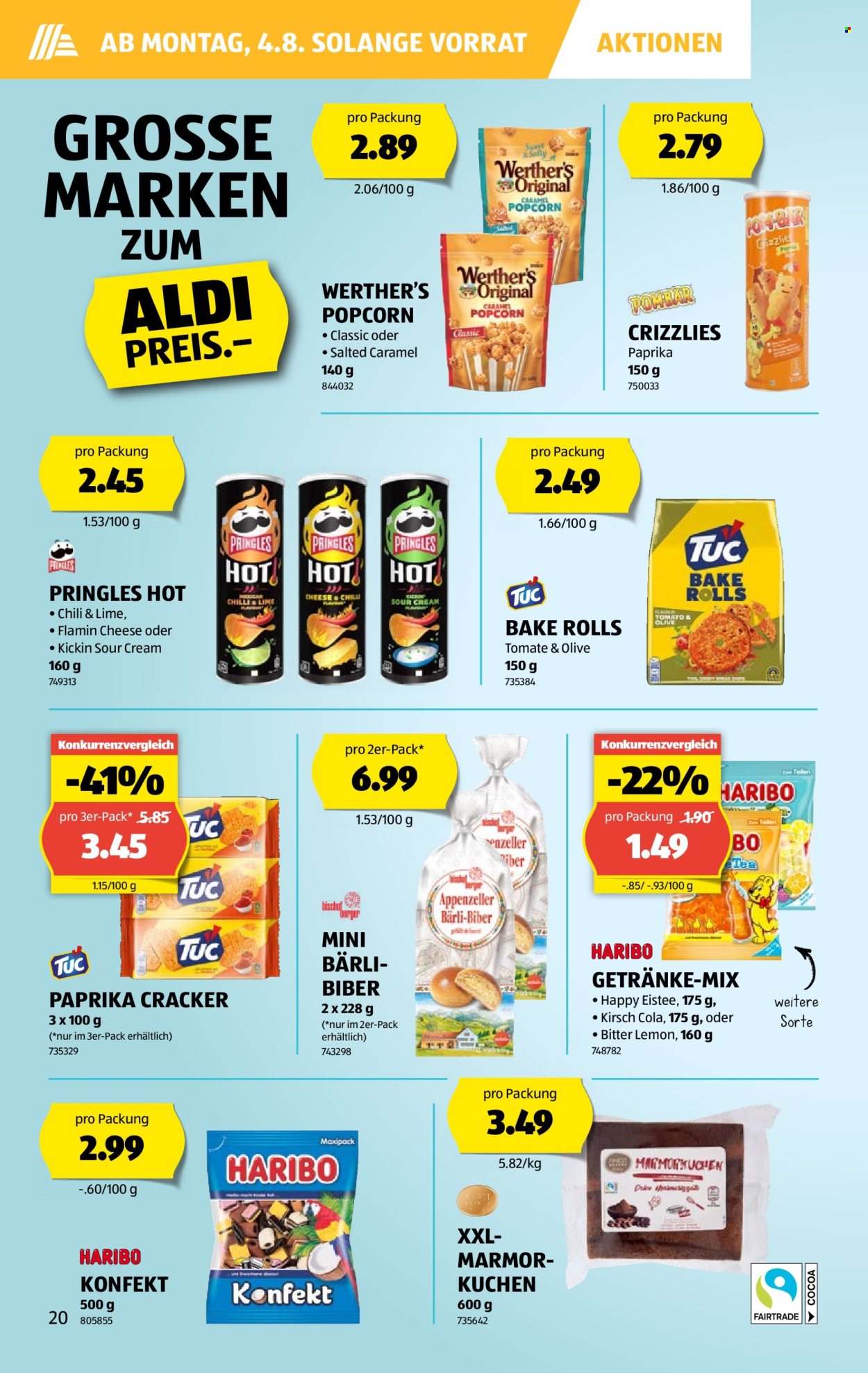 Volantino Aldi - 31.7.2025 - 6.8.2025. Pagina 20. Pagina 20
