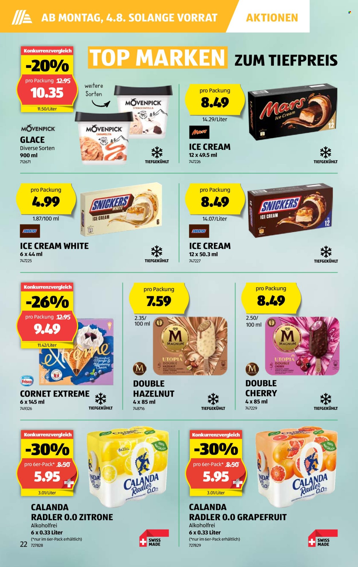 Volantino Aldi - 31.7.2025 - 6.8.2025. Pagina 22. Pagina 22