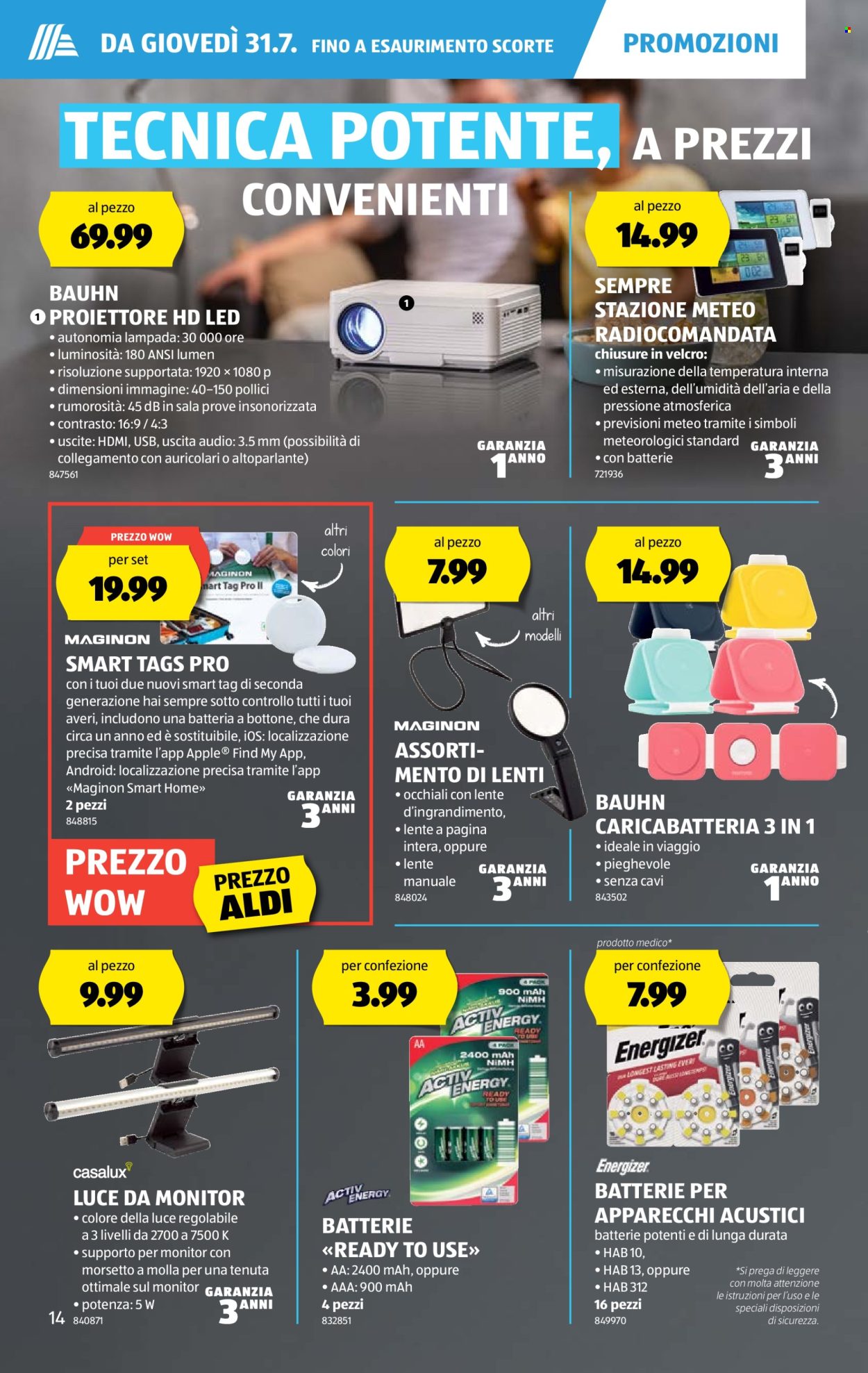Volantino Aldi - 31.7.2025 - 6.8.2025. Pagina 15. Pagina 15