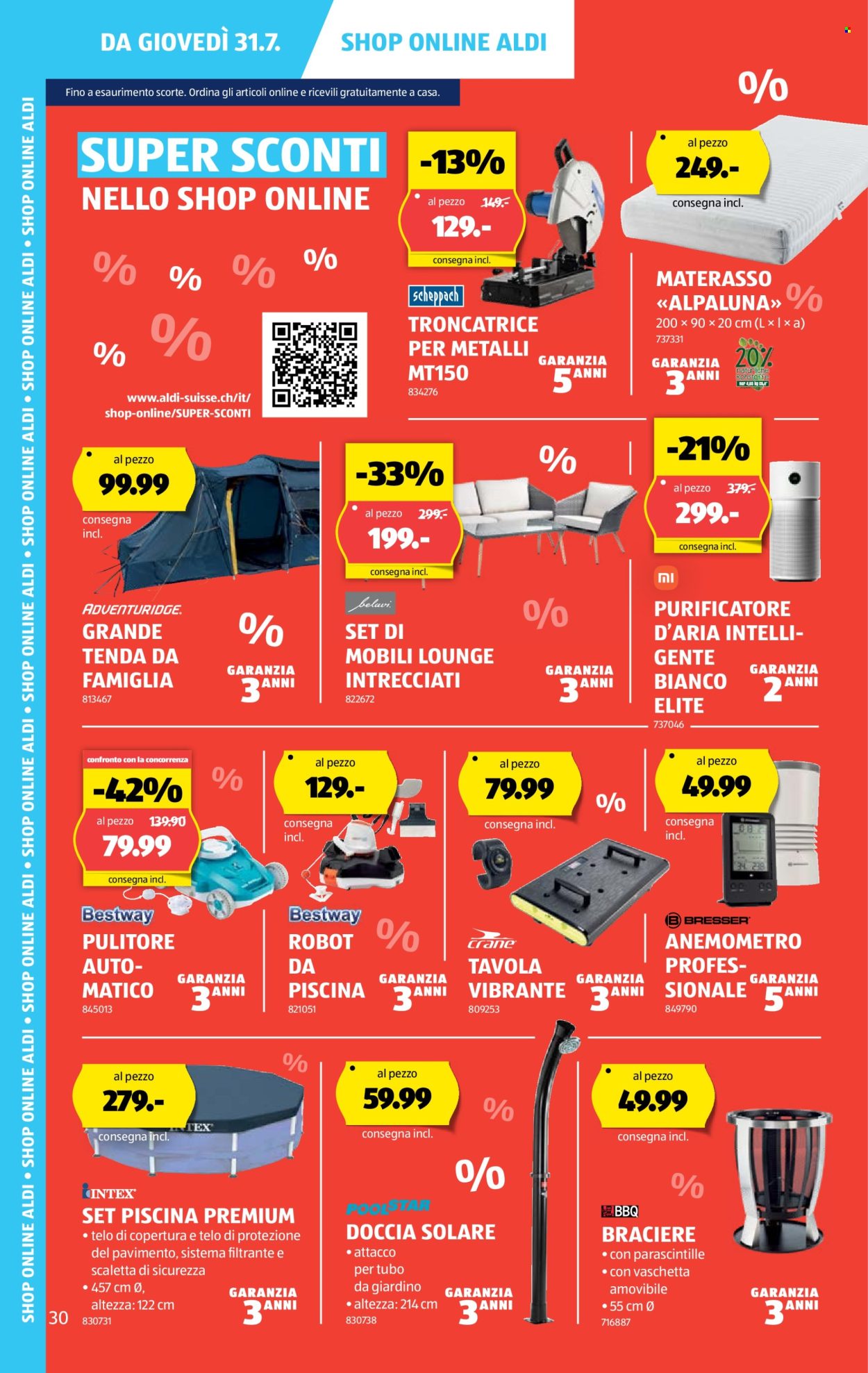 Volantino Aldi - 31.7.2025 - 6.8.2025. Pagina 31. Pagina 31
