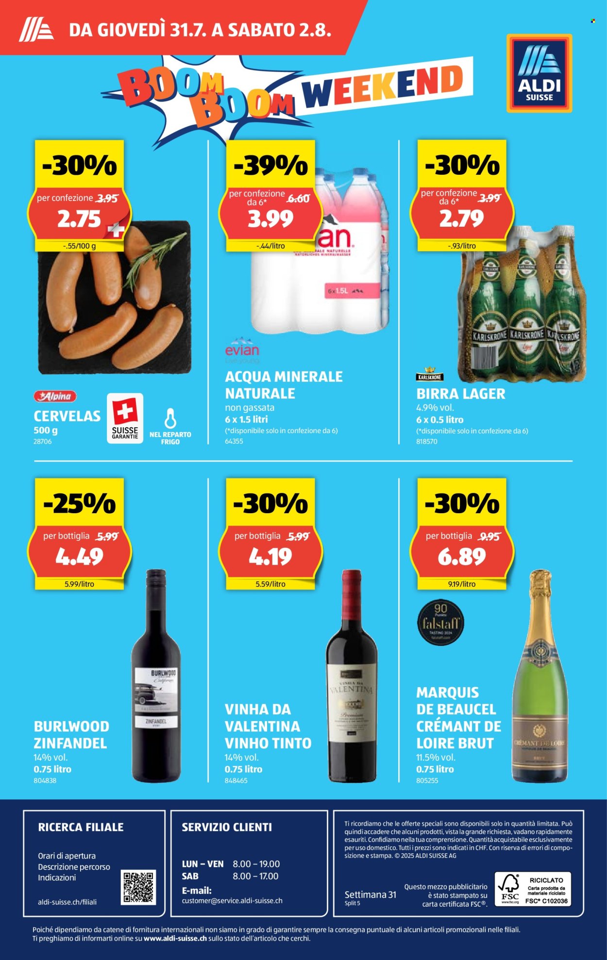 Volantino Aldi - 31.7.2025 - 6.8.2025. Pagina 33. Pagina 33