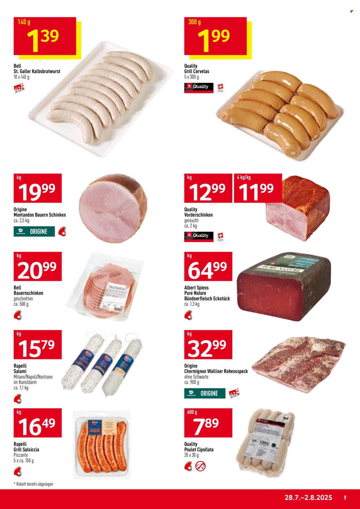 Volantino Prodega - 28.7.2025 - 2.8.2025. Pagina 9. Pagina 9