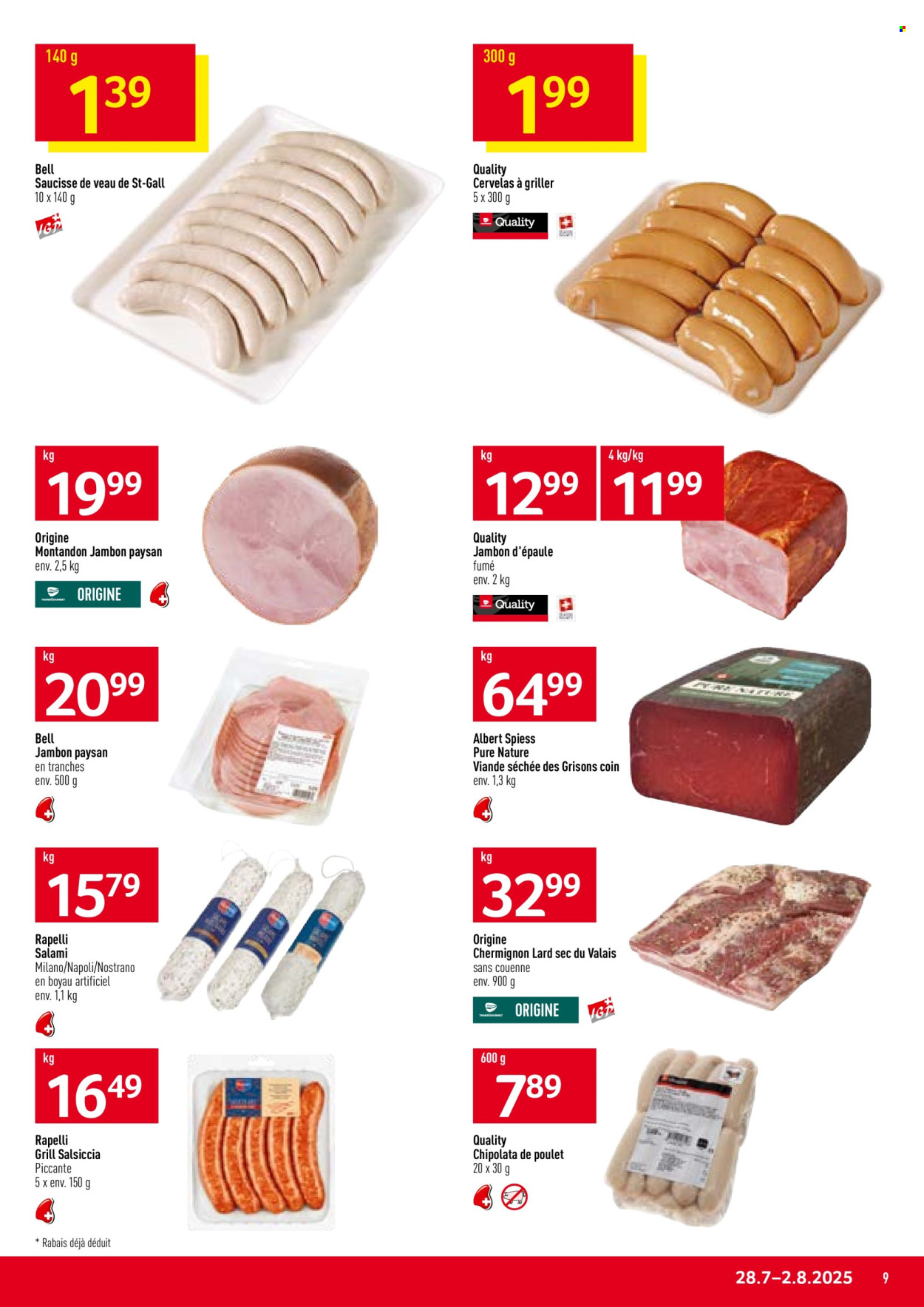 Volantino Prodega - 28.7.2025 - 2.8.2025. Pagina 9. Pagina 9