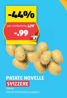 PATATE NOVELLE SVIZZERE
