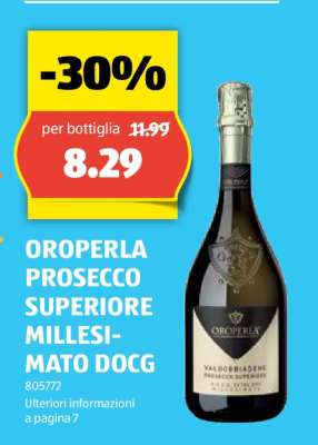 OROPERLA PROSECCO SUPERIORE MILLESIMATO DOCG