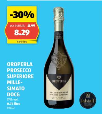 OROPERLA PROSECCO SUPERIORE MILLESIMATO DOCG