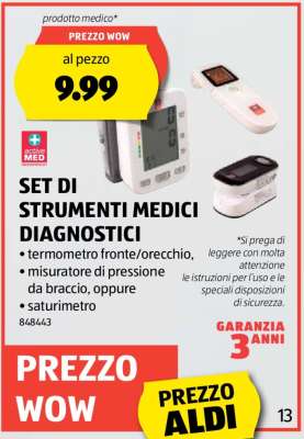 SET DI STRUMENTI MEDICI DIAGNOSTICI