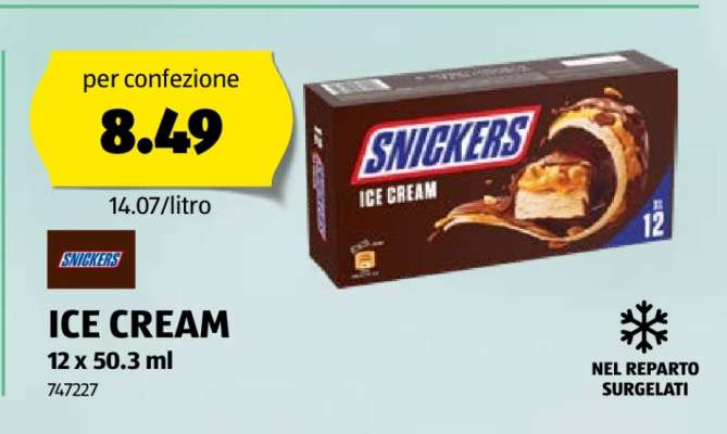 SNICKERS ICE CREAM