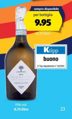 Prosecco Bio Extra Dry