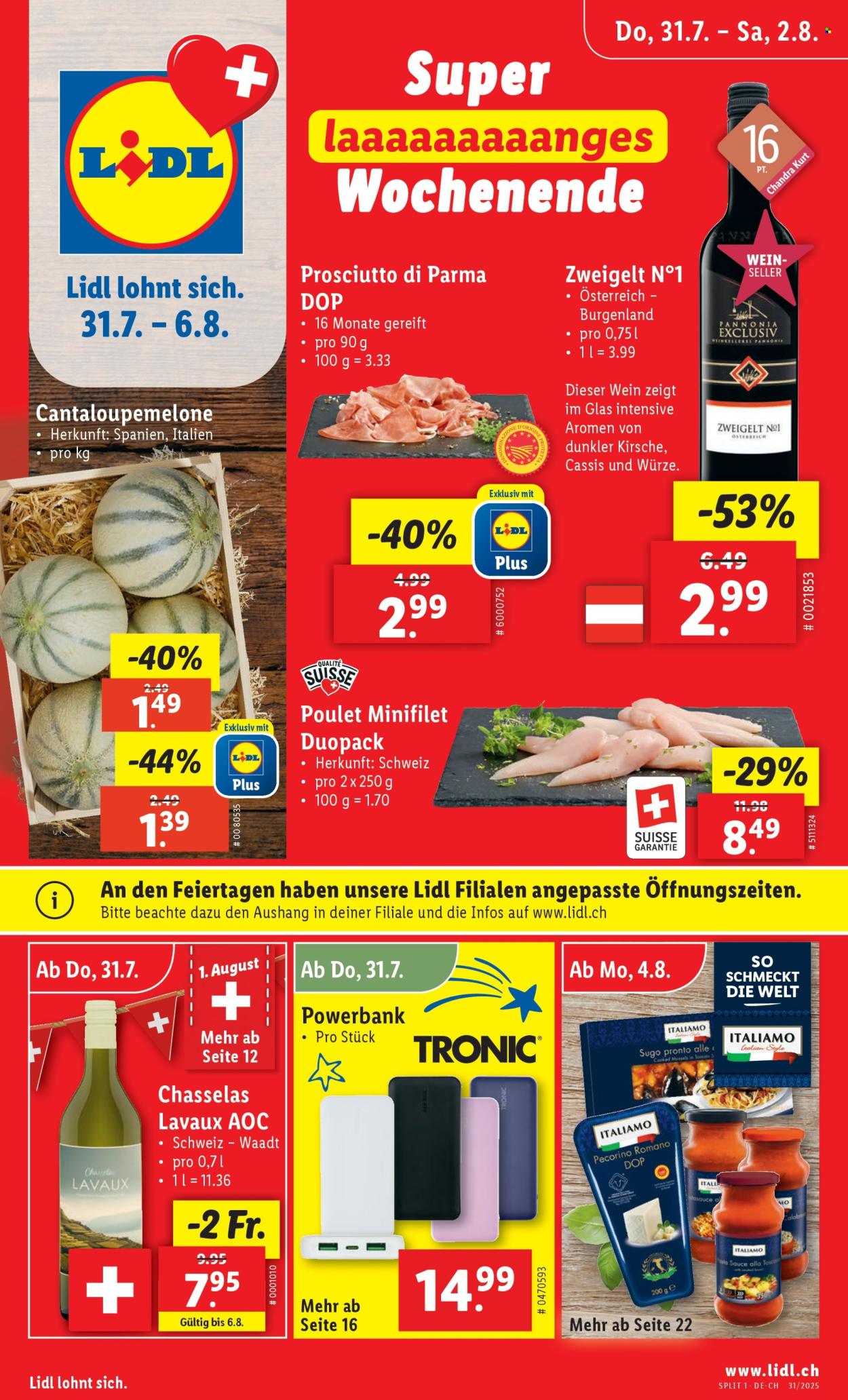Volantino Lidl - 31.7.2025 - 6.8.2025. Pagina 1. Pagina 1