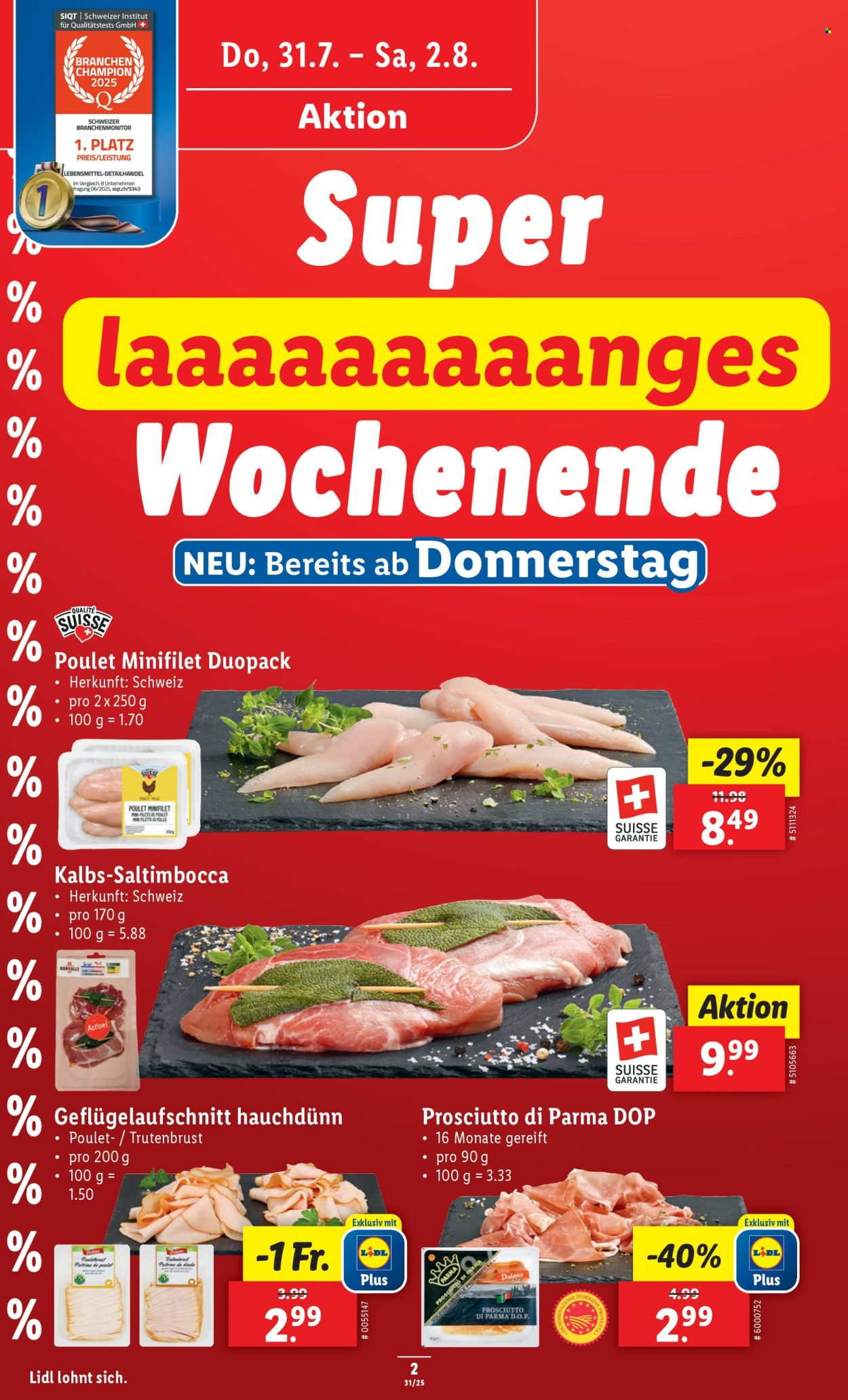 Volantino Lidl - 31.7.2025 - 6.8.2025. Pagina 2. Pagina 2