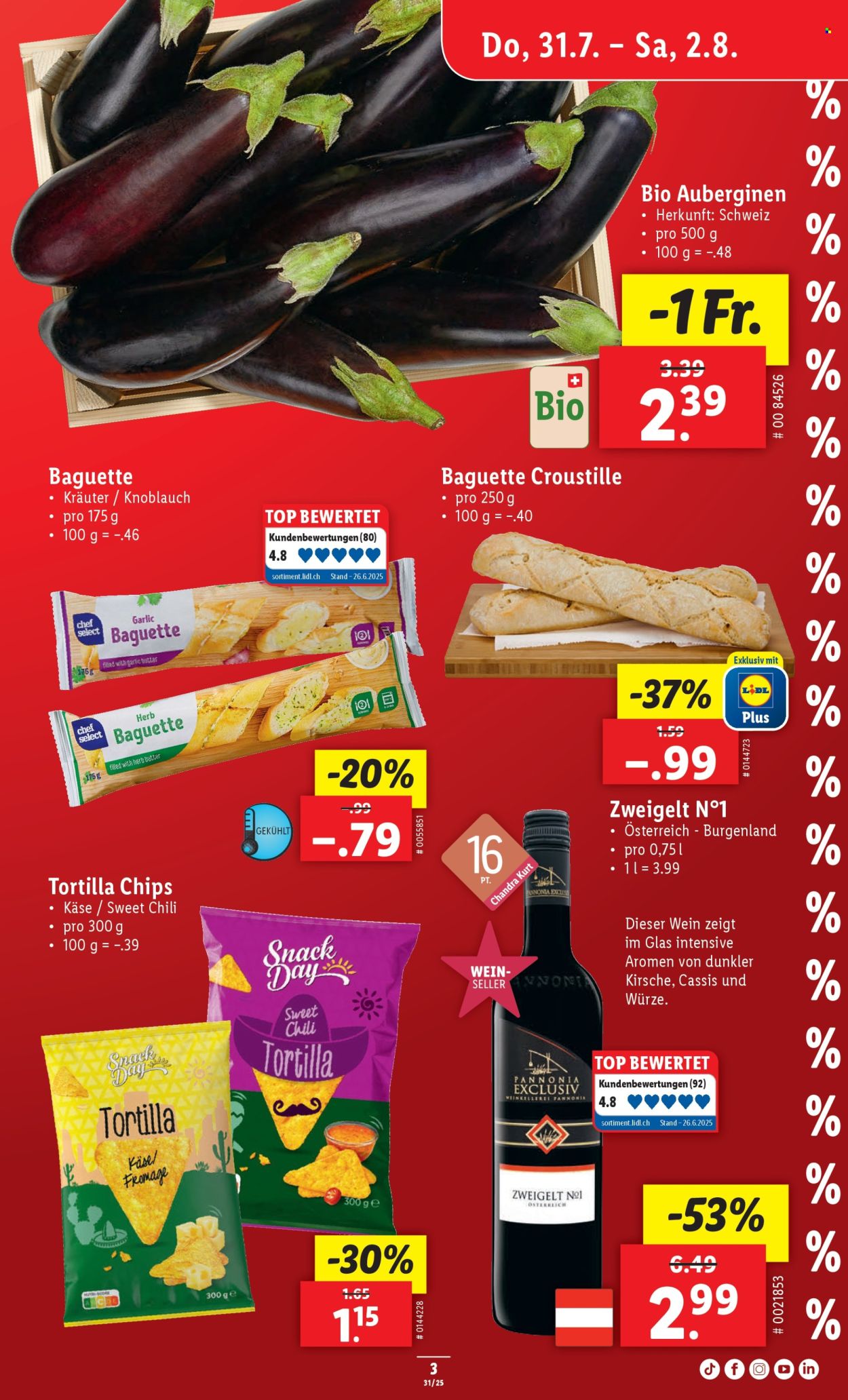 Volantino Lidl - 31.7.2025 - 6.8.2025. Pagina 3. Pagina 3